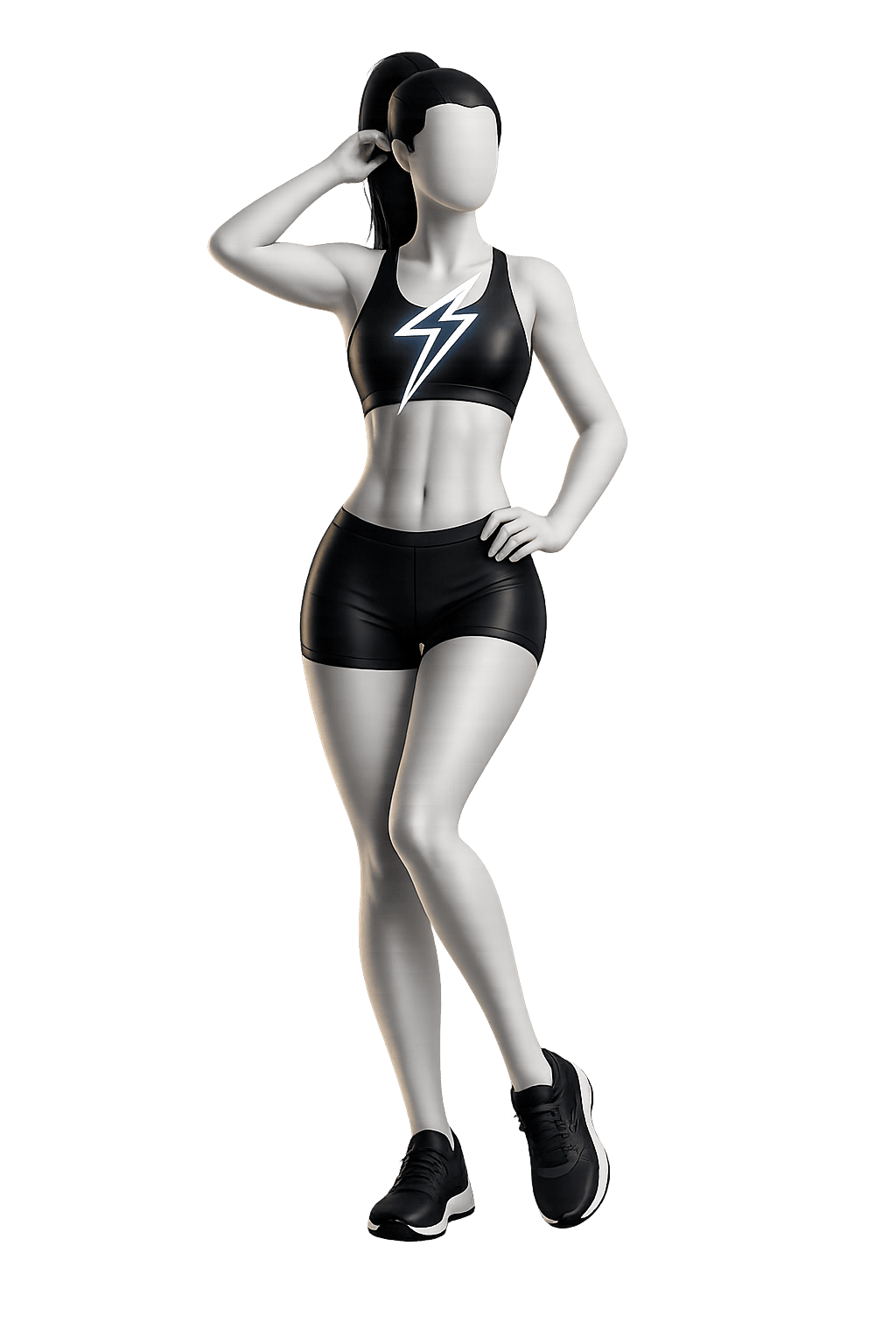 Appman slim and toned character